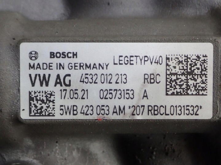 CRÉMAILLÈRE DE DIRECTION COLONNE TRANSMISSION EUROPE 5WB423053AM VW GOLF VIII 8 5H GTE 21R