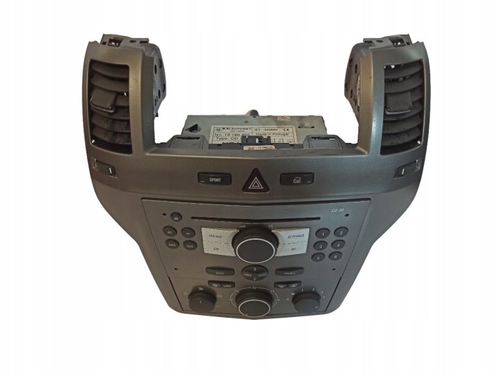 OPEL ZAFIRA B PANNEAU CENTRAL RADIO CLIMATISATION 13190856 13100107 13162552
