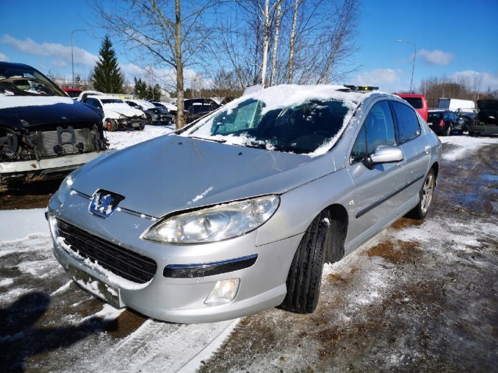 PEUGEOT 407 TUYAU ÉCHANGEUR D'AIR DE SURALIMENTATION 2006 2.0L 52180