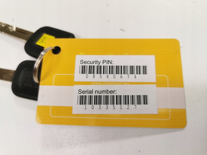 DISPOSITIF DE SÉCURITÉ BLOCAGE CONSTRUCT 06C17603661B 006CDCACB42131 ABBA1211 CF029