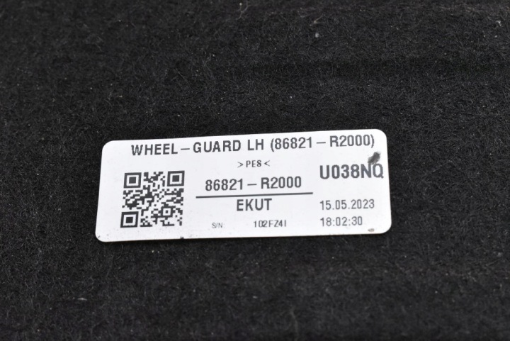 PASSAGE DE ROUE GAUCHE ARRIÈRE ARRIÈRE 86821-R2000 KIA SPORTAGE 5 V 21-25
