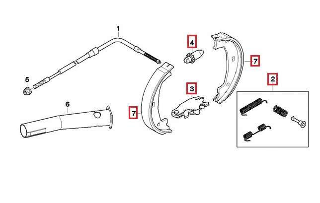 PLAQUETTES FREIN BMW 1 (E81) 1 (E82) 1 (E8 KIT NIEZBEDNIK CONDUCTEUR #1