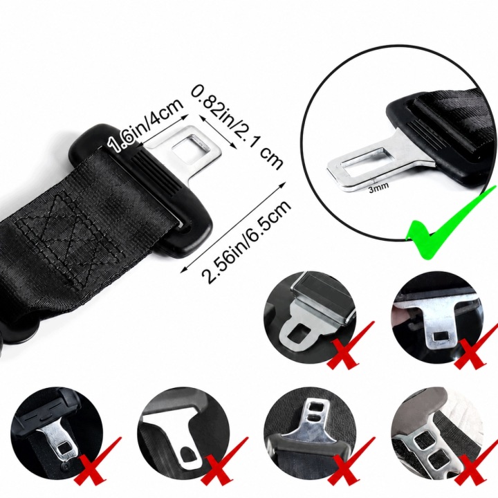 RALLONGE COURROIES SÉCURITÉ 29 CM ADAPTATEUR PRZEDLUZKA COURROIE ISOLANT