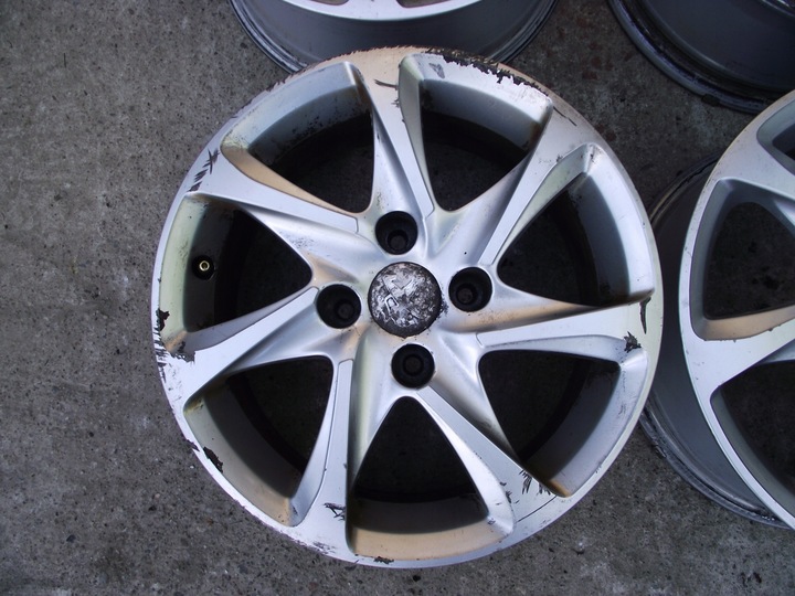 DISCOS DE ALEACIÓN LIGERA (DE TITANIO) 15'' PEUGEOT 208 13R LLANTAS DE ALUMINIO 4X108 R15 