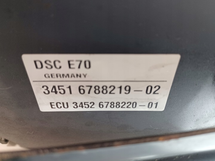 BMW X5 E70 E71 POMPE DE FREIN ABS DSC 6788219