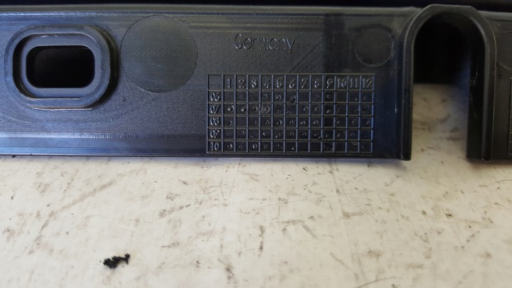 MINI COOPER R56 GRILLE CALANDRE AVANT 06-13R