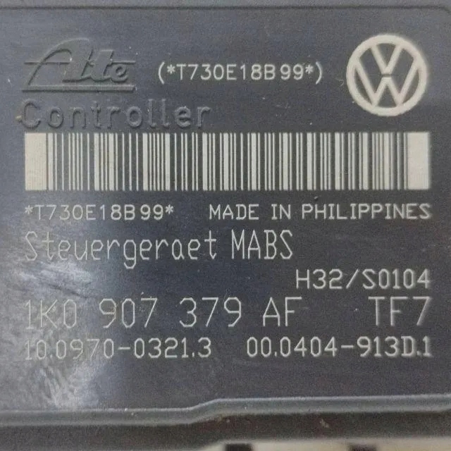 POMPE ABS VW CADDY III FURGON (2KA, 2KH, 2CA, 2CH) 1K0907379AF 1.9L DIESEL