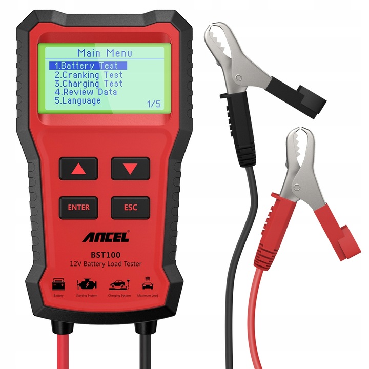 ANCEL BST100 TESTER BATTERY AUTO SKAN 