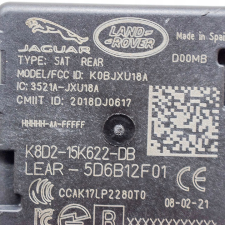 LAND ROVER DISCOVERY 5 2021 MODULE CONTRÔLEUR TOIT OUVRANT