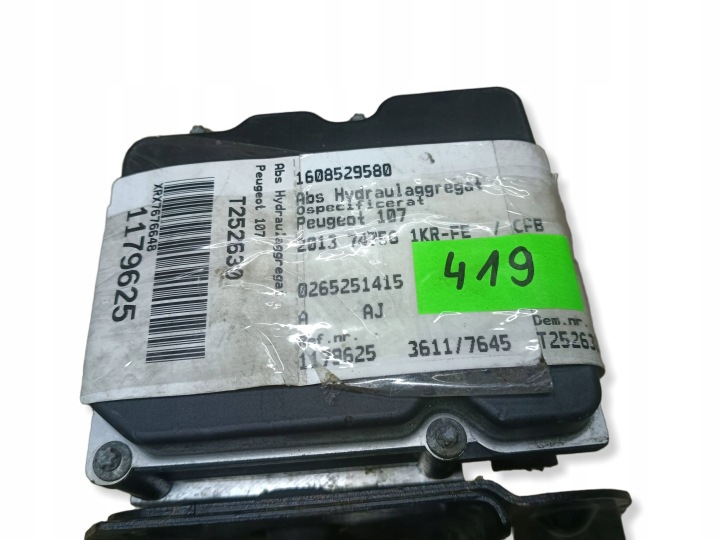 TOYOTA AYGO AB10 POMPE ABS 445400H020