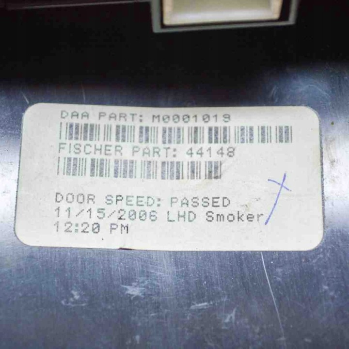 CENDRIER CADILLAC SRX 22627868 13461922 3.6L 190KW 2007