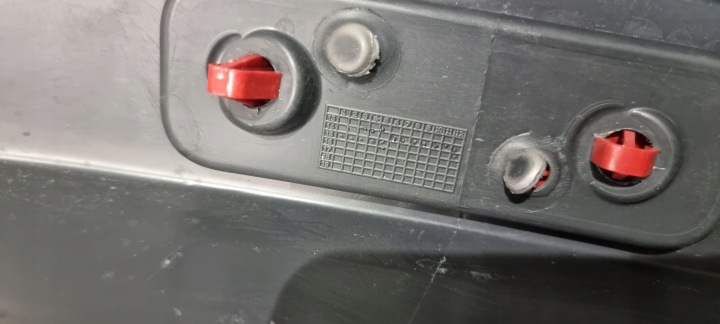 PARE-CHOCS ARRIÈRE ARRIÈRE FORD TRANSIT COURIER I 13-