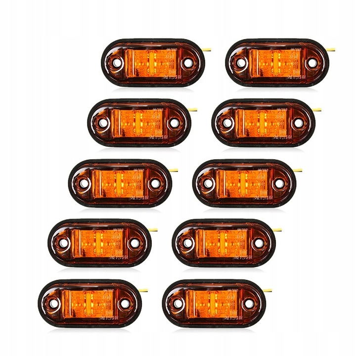 10X FARO LUZ DE POSICIÓN DIODO LUMINOSO LATERAL DIODO LUMINOSO DIODO LUMINOSO LED LUZ DE POSICIÓN DE CERCO 