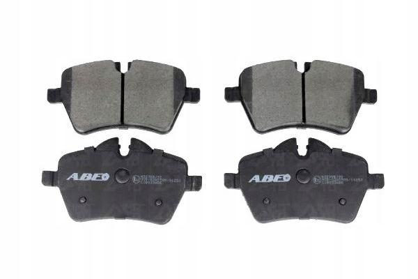 ABE ENSEMBLE PLAQUETTES FREIN AVANT MINI (R50, R53), (R
