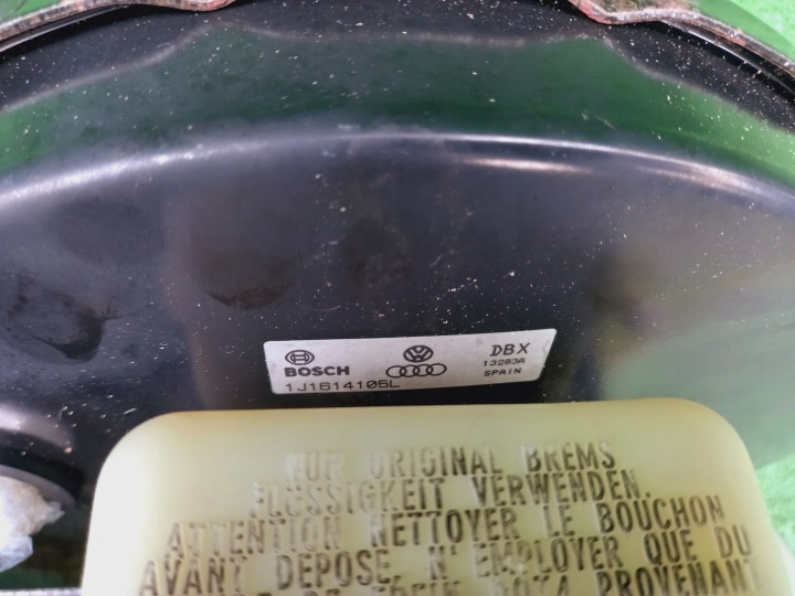 VW GOLF IV BORA SKODA OCTAVIA I AUDI A3 8L POMPE SERVO FREIN 1J1614105L