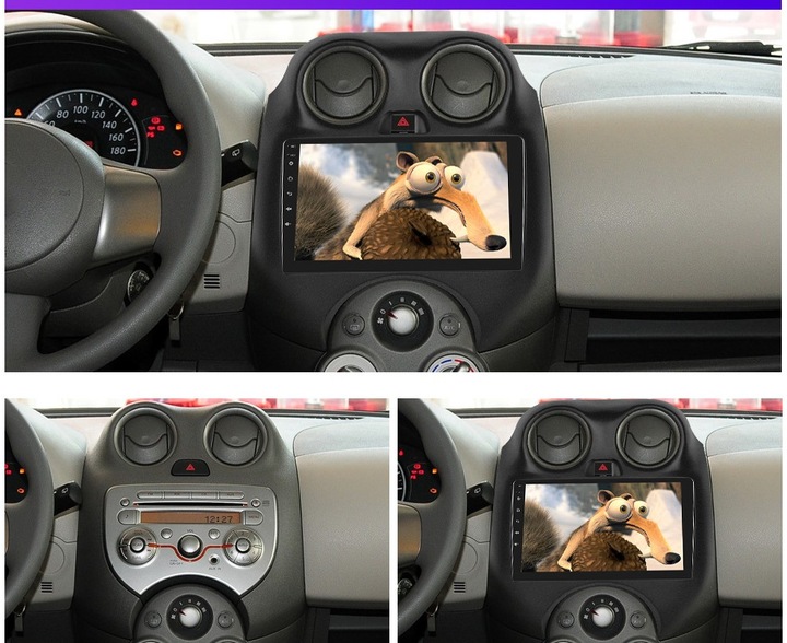 RADIO GPS ANDROID NISSAN MICRA IV 2010-2013 S 