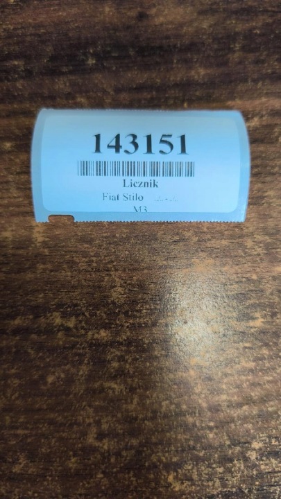 FIAT STILO 1.6 COMPTEUR TABLEAU DE BORD 46750595