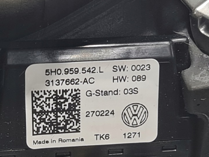 VOLANT VW GOLF 8 PASSAT TIGUAN T-ROC CHAUFFÉE 5H0959542L 5H0419089