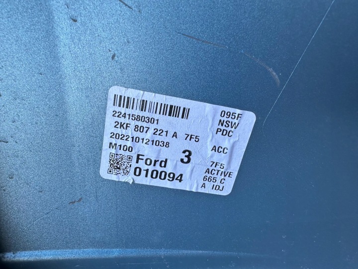 PARE-CHOCS AVANT AVANT FORD CONNECT MK3 III 3 2022- ACTIVE 2KF 2KF807221A