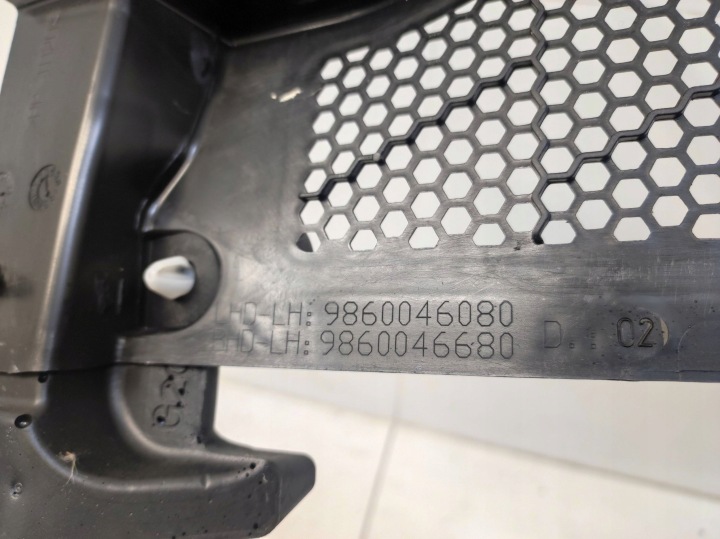 DOUBLURE DE PASSAGE DE ROUE PLASTIQUE GAUCHE EUROPE OPEL CORSA F 208 II 2