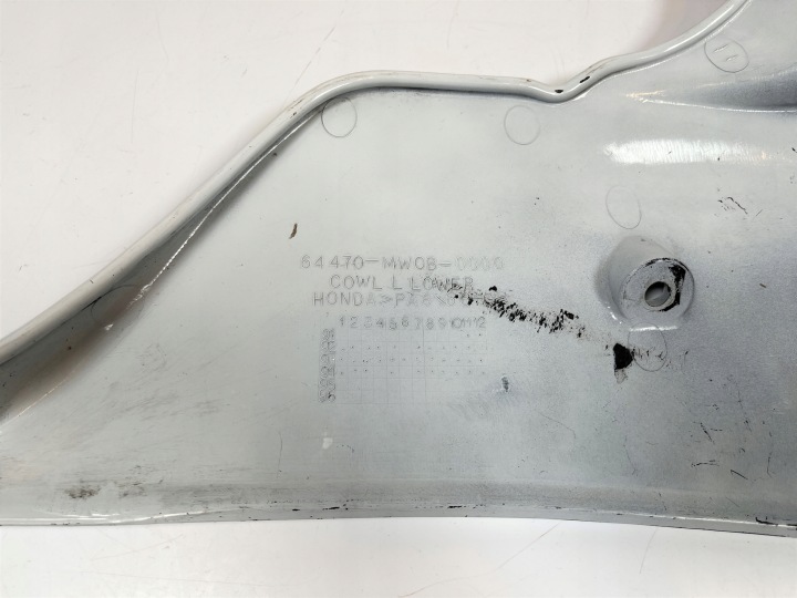 HONDA CBR 900 RR SC28 92- DÉFLECTEUR D'AIR INFÉRIEURE CÔTÉ PRISE GAUCHE