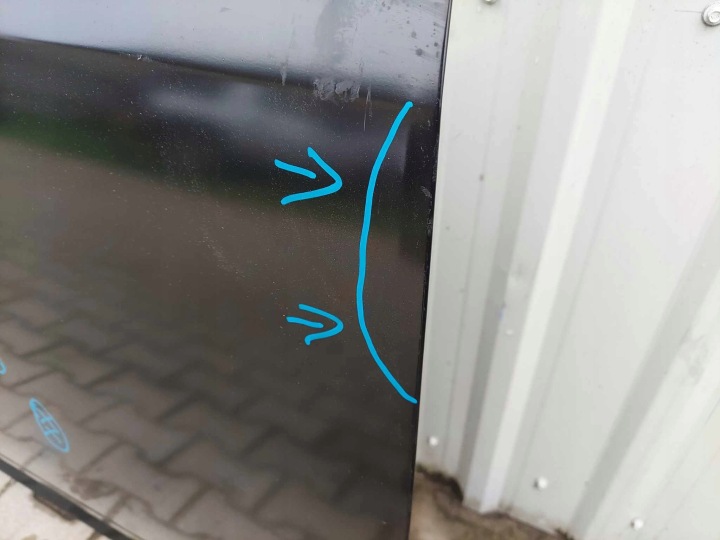 DODGE RAM 13- PORTES DROIT ARRIÈRE ARRIÈRE OE