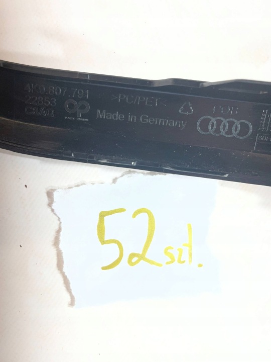 MOULURE CHROME PARE-CHOCS ARRIÈRE AUDI A6 C8 ALLROAD 18-