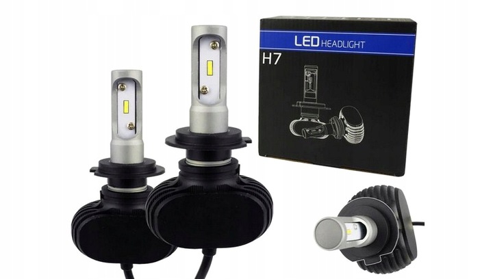 LAMPS LED CSP H7 50W 12/24V 8000LM 6000K CANBUS 