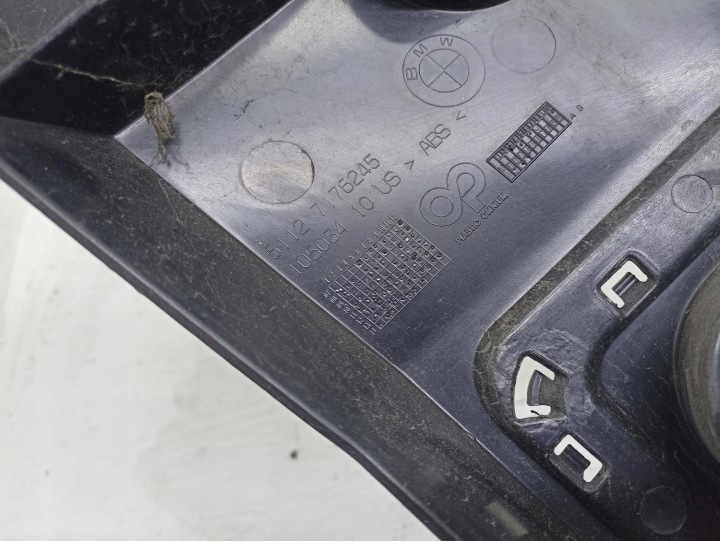 GAUCHE GLISSIÈRE ARRIÈRE PARE-CHOCS BMW X6 (E71, E72) 7176245 2.99L DIESEL 225KW
