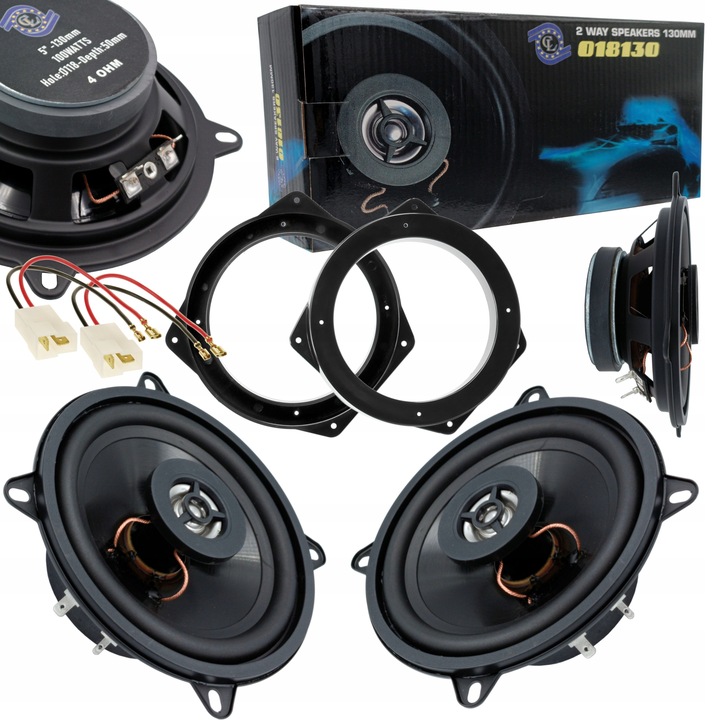 POTENTE ALTAVOCES DE AUTOMÓVIL DISTANCIAS ABREVIATURA PARA MINI COOPER ONE R50 R52 R53 