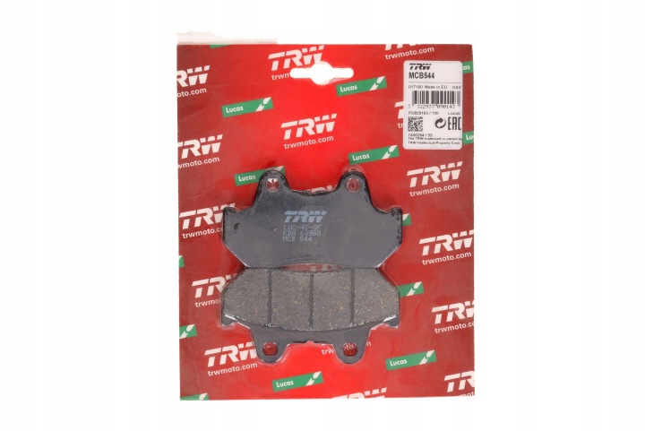 KIT PLAQUETTES FREINS FREINS DISQUE TRW MCB544