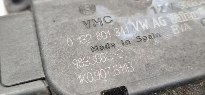 PETIT MOTEUR RÉCHAUFFEURS AUDI A3 8P 1K0907511