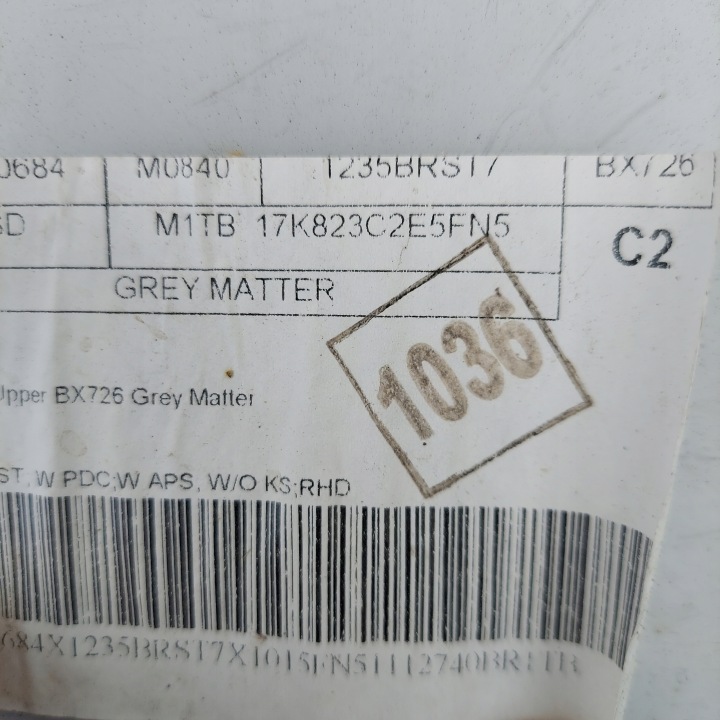 FORD PUMA MK2 1.5 ST 2024 BX726 COMPLET PARE-CHOCS ARRIÈRE ARRIÈRE 4XPDC
