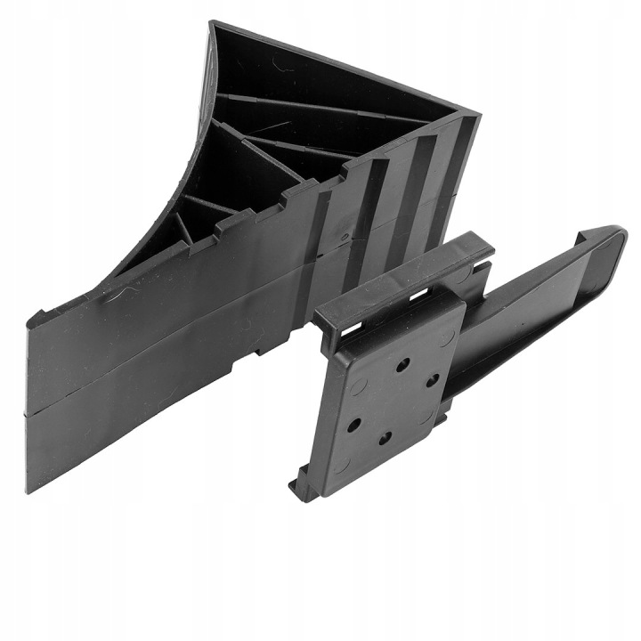 CALE SOUS KOLO 22X9X12,3 CM, ENSEMBLE MAXIMAL 1500 KG, AVEC SUPPORT DIN 76051-D53