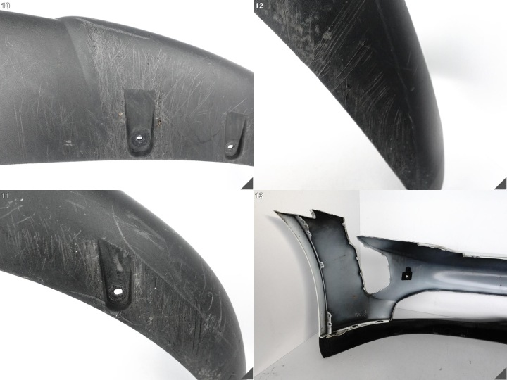 PORSCHE TAYCAN 9J1 19-24 PARE-CHOCS PARE-CHOCS SPOILER DOUBLURE AVANT