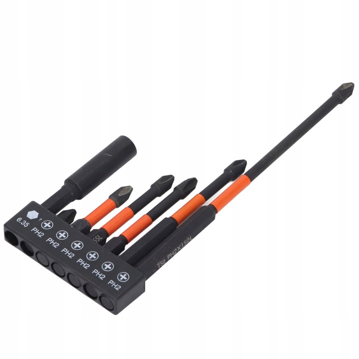 KIT 7 PIÈCES BITOW WKRETAKOW PH AVEC MAGNETYCZNYM ÉTRIER DE FIXATION SUR BITY TS2 99