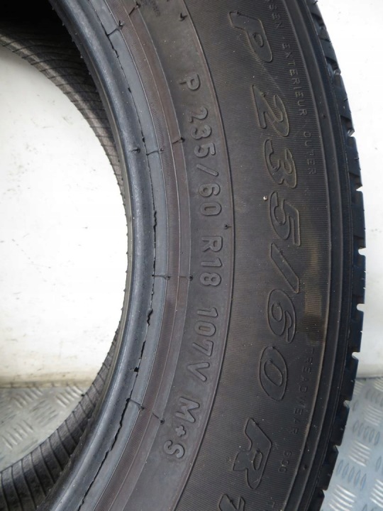 2 CV PNEU PIRELLI SCORPION VERDE ALL SEASON 235/60R18 107V 6MM (3523)