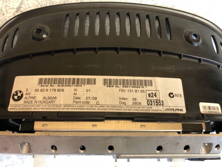 BMW E90 E91 MONITEUR MONITEUR NAVIGATION 9179808