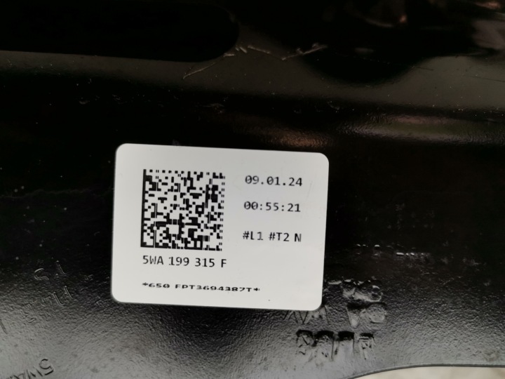 CHÂSSIS CHÂSSIS BERCEAU TRAVERSE AVANT SEAT LEON 5F1 5WA199315F NEUF ORIGINAL