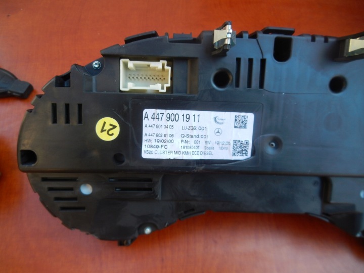 ORDINATEUR COMPTEUR CONTACTEUR D'ALLUMAGE VITO 447 1.6DCI