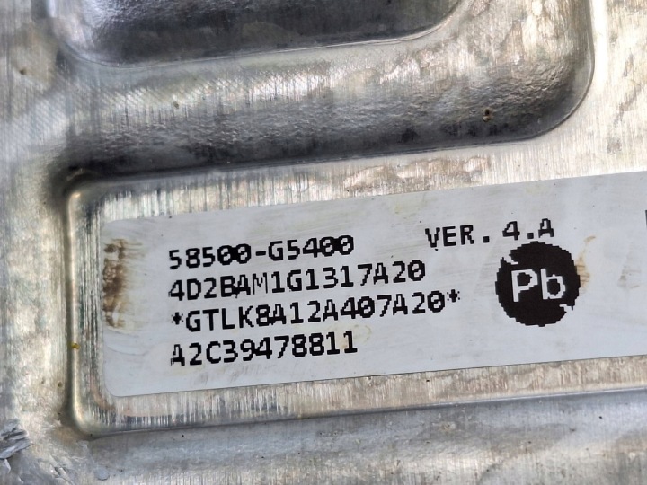POMPE CONTRÔLEUR ABS BH60164D01 58500-G5400 KIA NIRO 1.6 GD HYBRID 16-