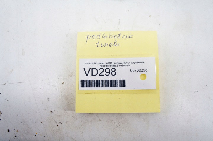 VD298 AUDI A4 B9 ACCOUDOIR TUNNELS 8W0864283A 1286836-A AR