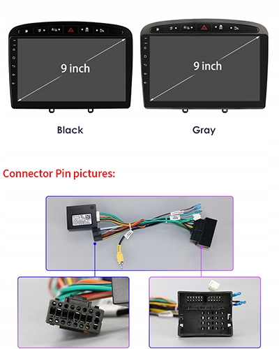 RADIO GPS ANDROID PEUGEOT 308 408 RCZ 8/128GB SIM 