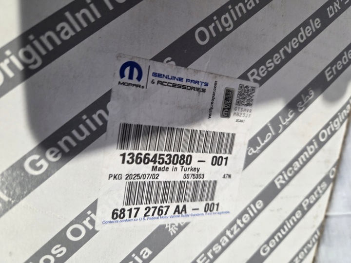 PHARE ARRIÈRE DROITE FIAT DUCATO JUMPER 06-14 1366453080 NEUF ORIGINAL