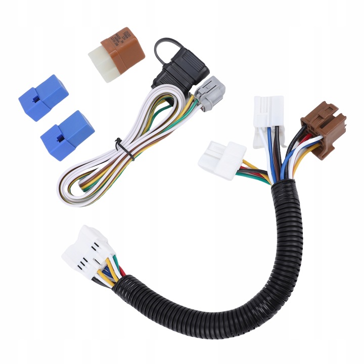 4-PINOWY KIT OKABLOWANIA REMORQUES 56225 4-STYKOWE PASKIE ZACZE 8R
