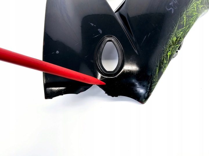 HONDA CBR 125 JC 39 DÉFLECTEUR D'AIR GAUCHE CÔTÉ COLLECTEUR GAUCHE PROTECTION CHÂSSIS
