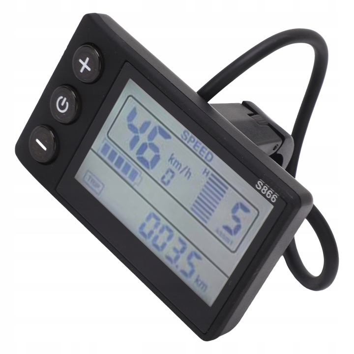 VÉLO ÉLECTRIQUE S866 MONITEUR LCD 24V 36V 48V 60V ÉTANCHE