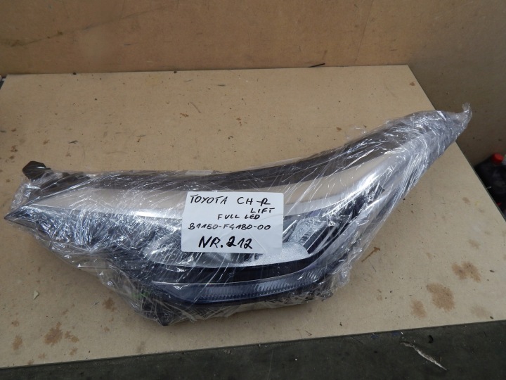 TOYOTA CHR C-HR LIFT 2019+ PHARE AVANT GAUCHE COMPLET LED EUROPE 81150-F4180-00