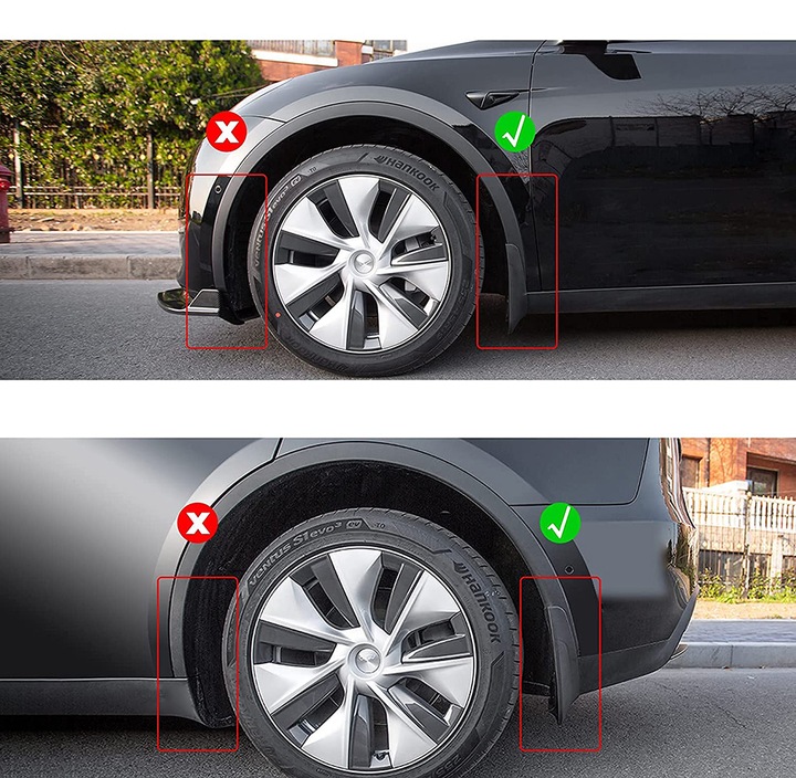 GUARDABARROS ALAS PARA TESLA MODELO Y 20 21 22 23 