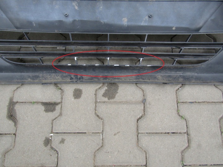 PARE-CHOCS AVANT AVANT FORD TRANSIT COURIER 14-17